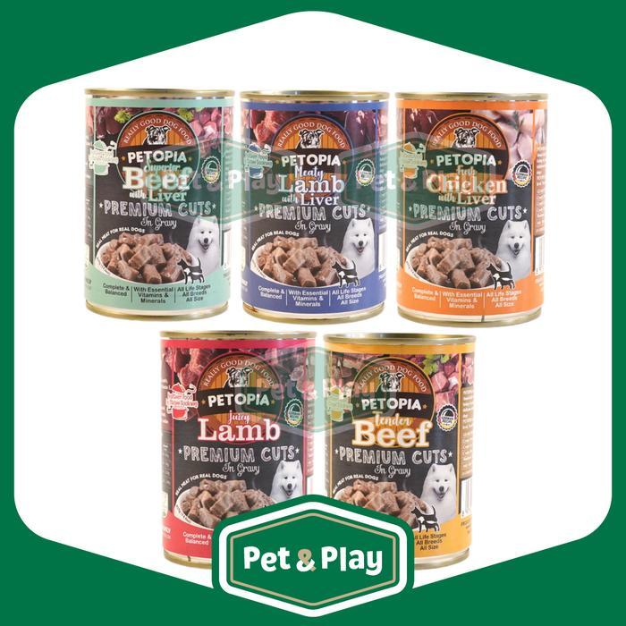 Petopia Premium Cuts Puppy to Adult 415 Gr