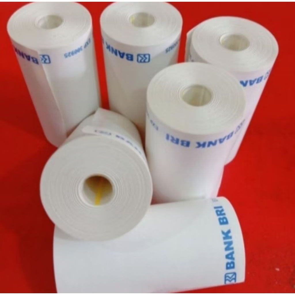 

Kertas kasir thermal logo BRI 57x30 kertas EDC