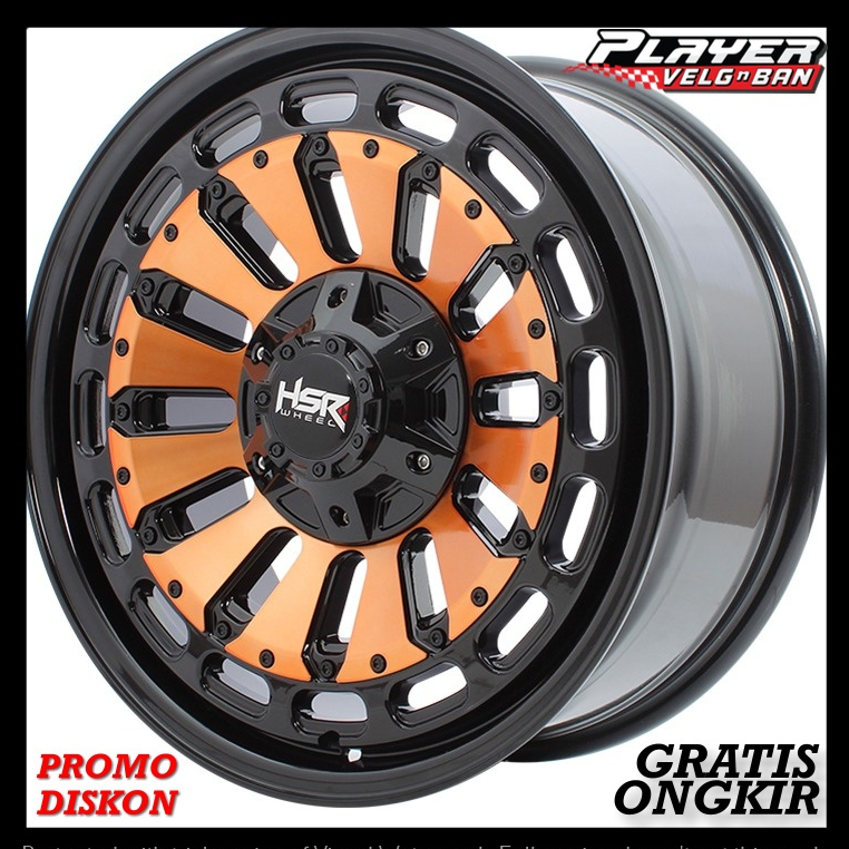 FELEG MOBIL FORTUNER HILUX RING18 TAMPILAN GAHAR VELG HSR ORI MYTH07 R18 L8 PCD6X139,7 ET20 BLACK