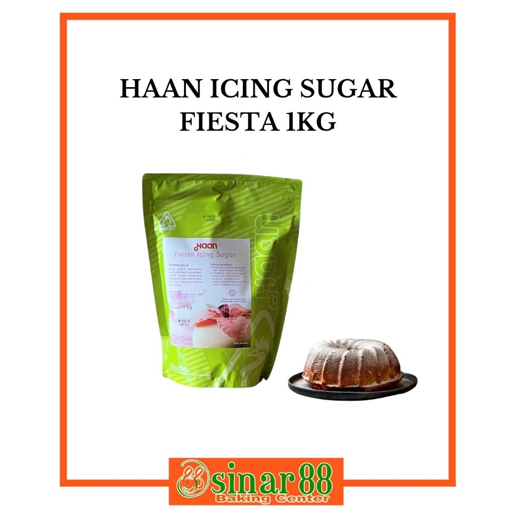 

HAAN ICING SUGAR FIESTA 1KG