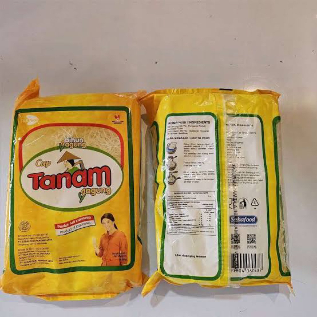

Bihun Jagung Cap Tanam isi 2 berat 160 gram