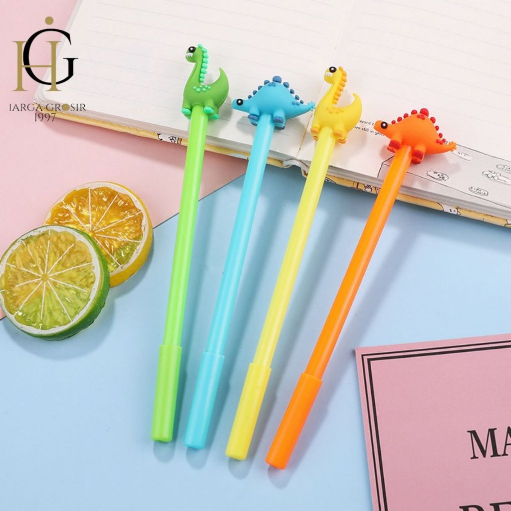 

1PCS PULPEN GEL KARAKTER DINOSAURUS SERIES PGK-1898 PEN LUCU IMUT MURAH BISA COD