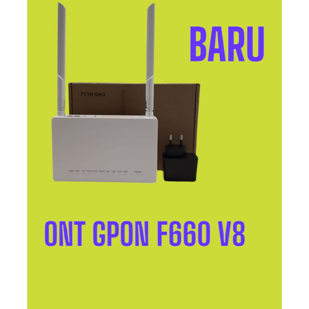 ONT ZTE F660 V8 GPON NEW
