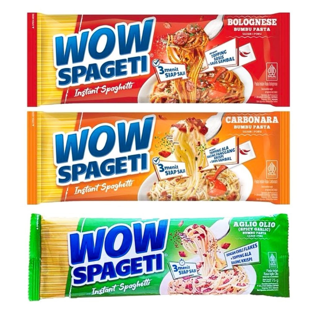 

Spageti WOW 88 gram