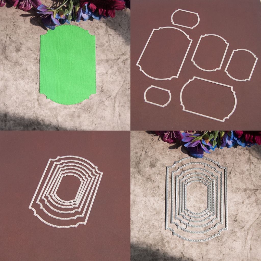 

LovelyCraft S015 ~ Metal Cutting Dies Cetakan stensil, Stencil Mold, Metal Mold frame pigura untuk