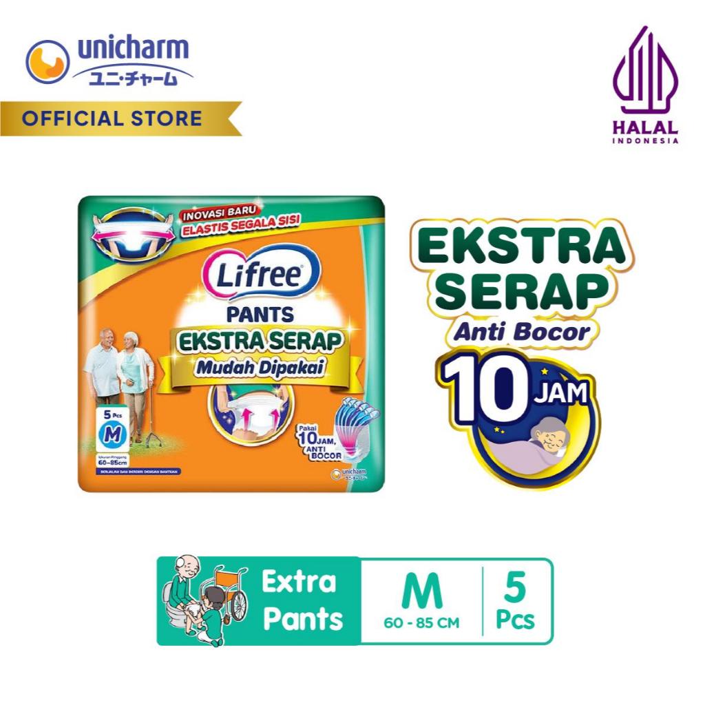 Popok Dewasa Lifree Celana Ekstra Serap - M 5