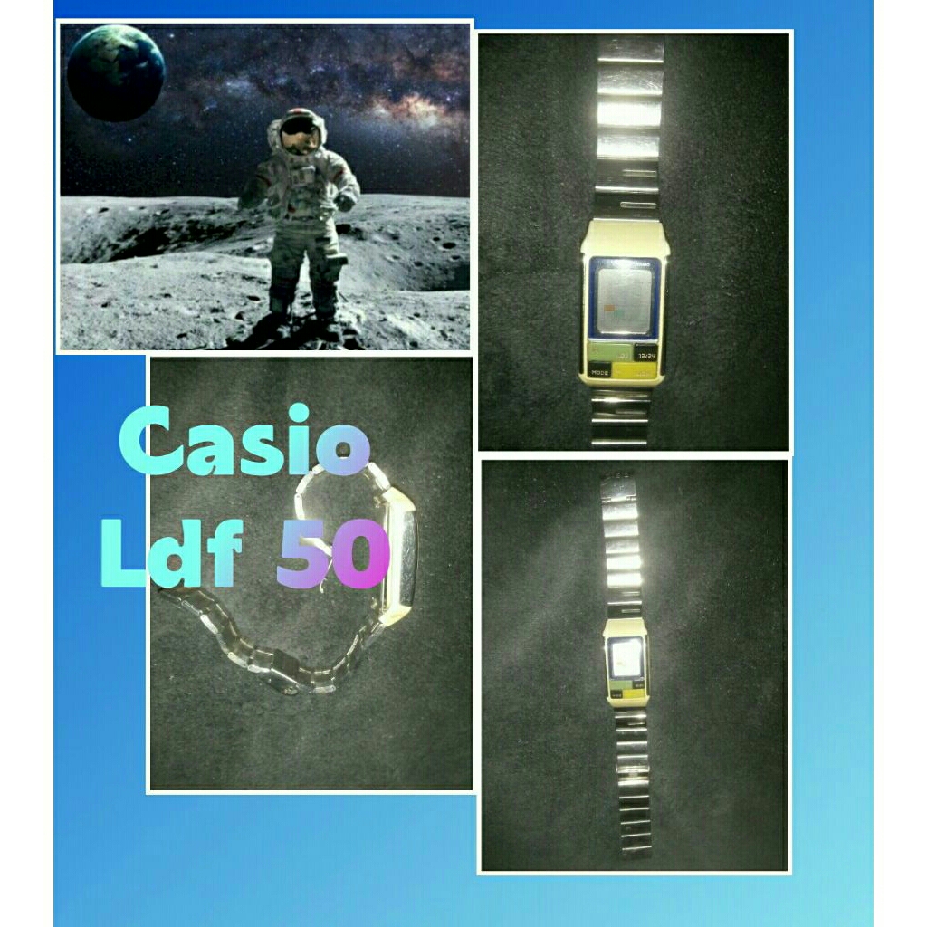 jam tangan casio ldf 50 rare deskripsi