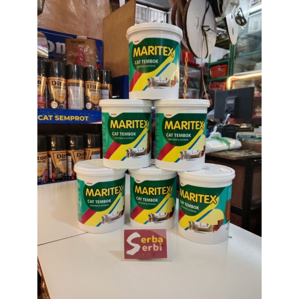 *1KG MARITEX*Cat air dinding tembok wall paint