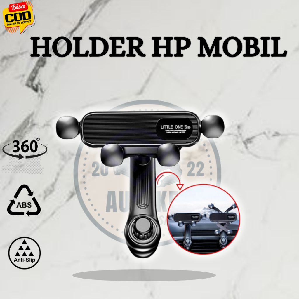 Car Phone Holder Pasang AC Mobil Stand Holder HP Ventilasi AC Mobil / Holder HP Ventilasi AC Mobil