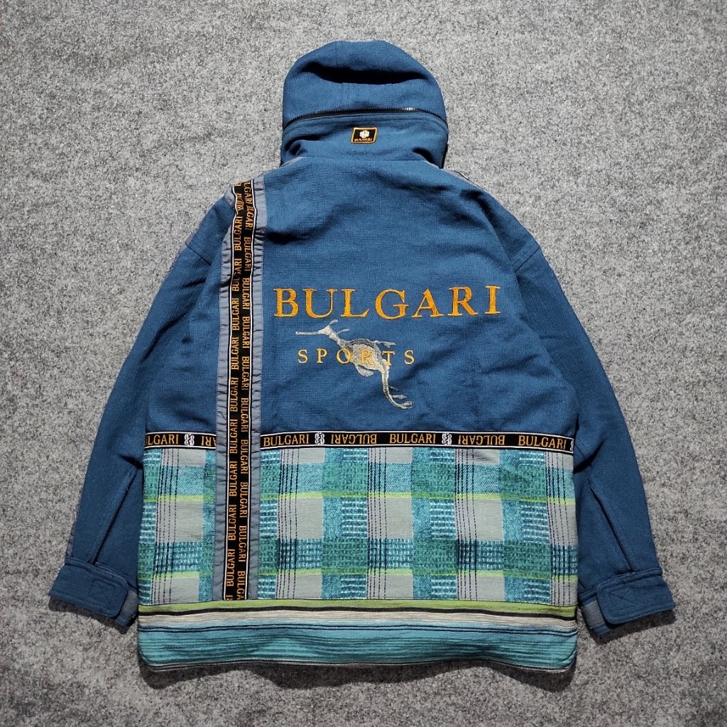 JACKET BULGARI SPORTS SKI SNOWBOARD OUTDOOR COLORBLOCK/COLOURBLOCK VINTAGE