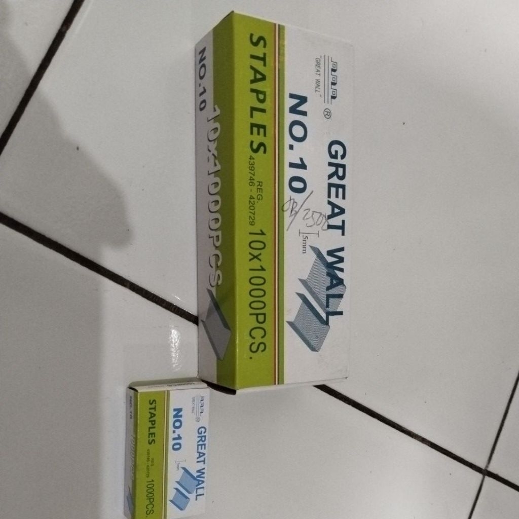 

ISI STAPLES MERK GREAT WALL