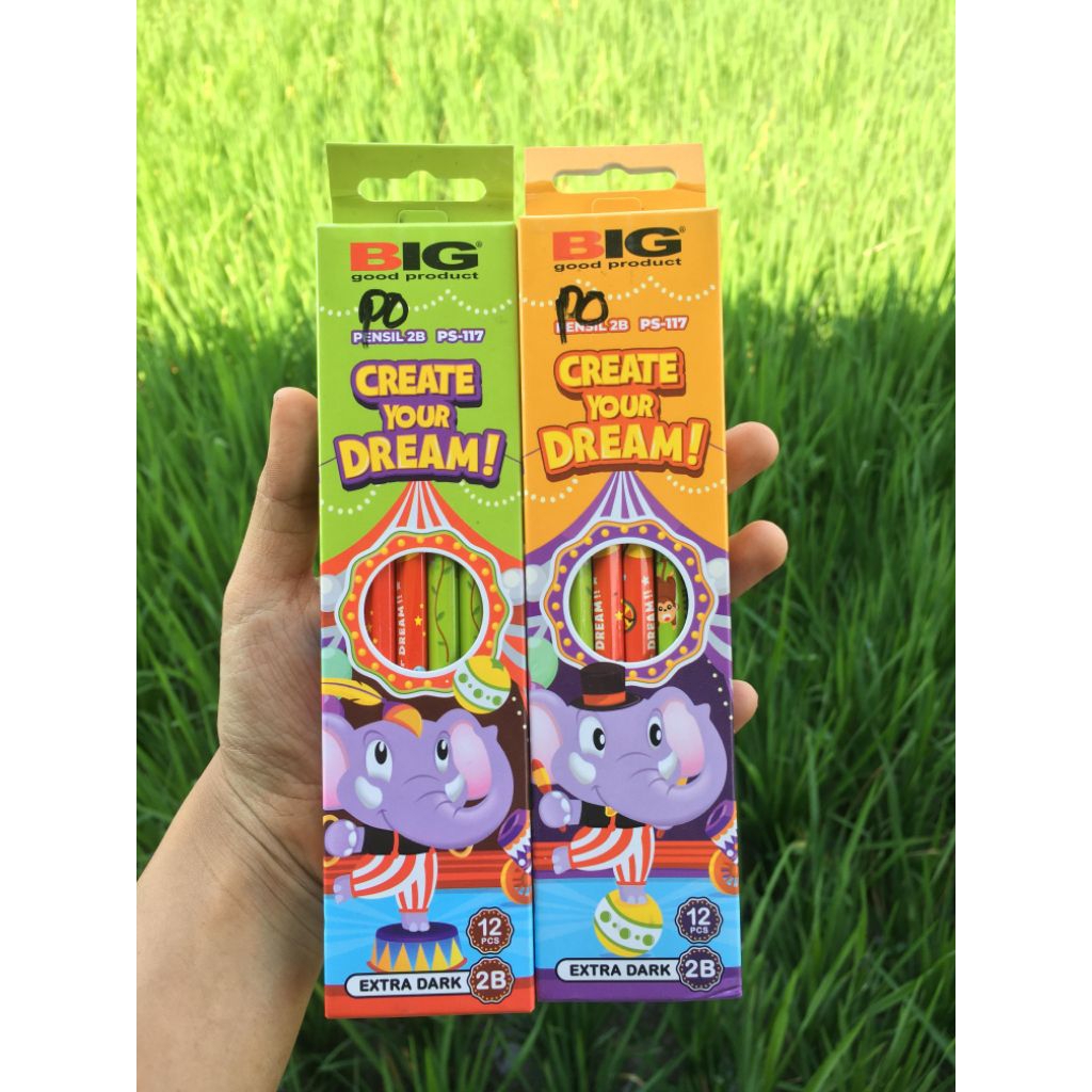 

Pensil BIG 2B Pencil PS-117 | Pensil Lembut & Tidak Mudah Patah