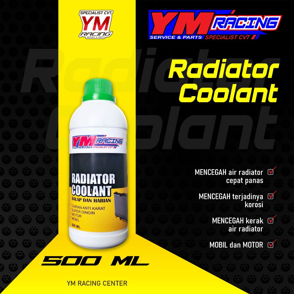 AIR RADIATOR COOLANT 500 ML / AIR RADIATOR ANTIFREEZE + COOLANT [ PENDINGIN RADIATOR ] AIR COOLANT -