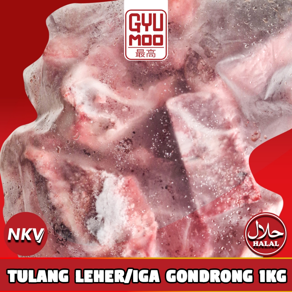 

[GYUMOO SAIKO] Daging Tulang Leher/ Iga Gondrong 1kg