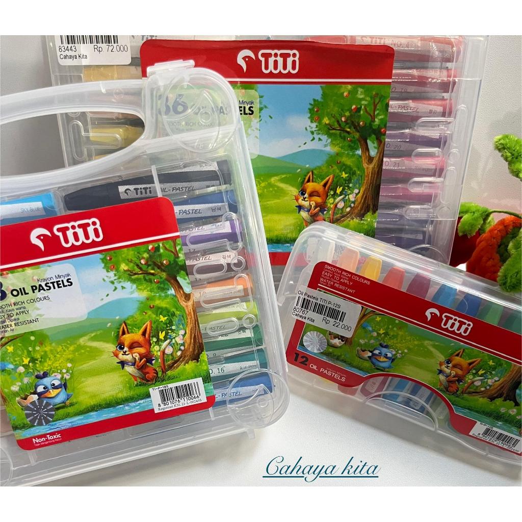 

Crayon 12 , 18 , dan 36 Warna Titi Oil Pastel / Krayon Pastel