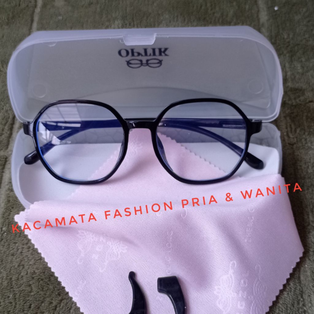 KACAMATA FASHION PRIA & WANITA LENSA BENING