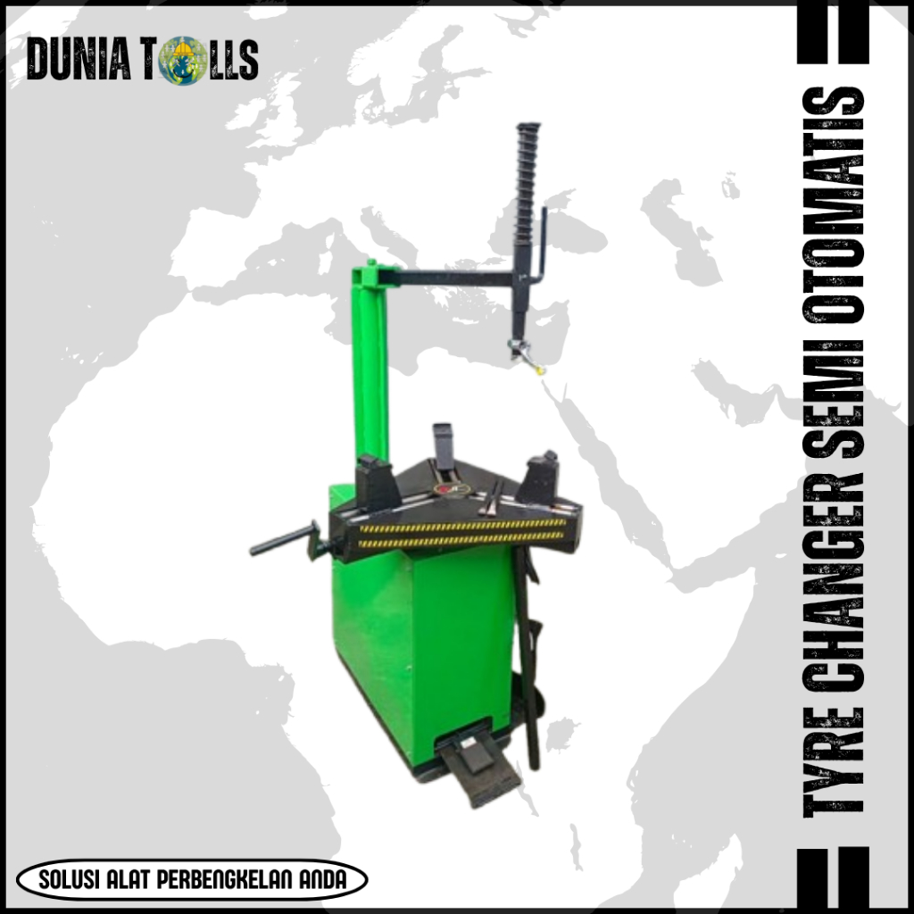 Alat Buka Pasang Ban motor mobil Semi Otomatis TyreChanger Semi otomatis