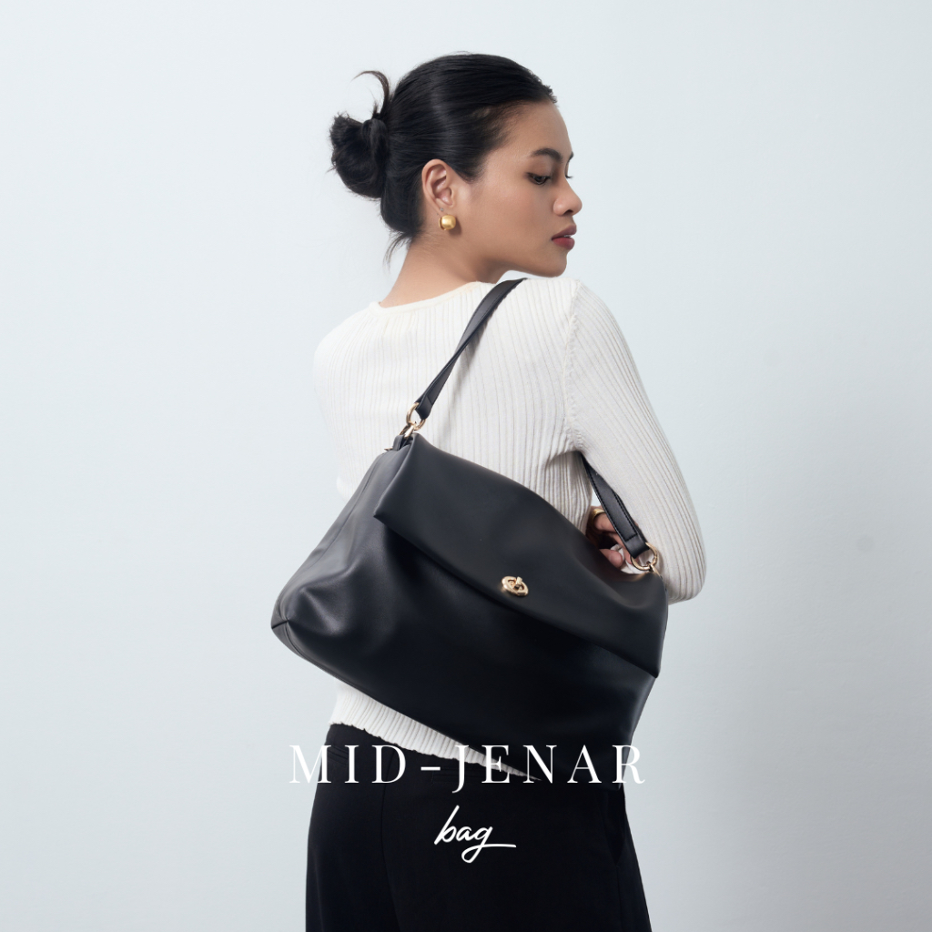 Medium Jenar bag - AMRETA - TAS WANITA - TOTE BAG - SHOULDER BAG - SLING BAG -  TAS LAPTOP 11 INCH