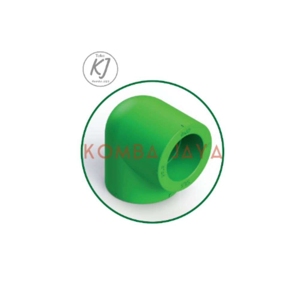 Elbow 11/2" inch ppr rucika kelen 50mm