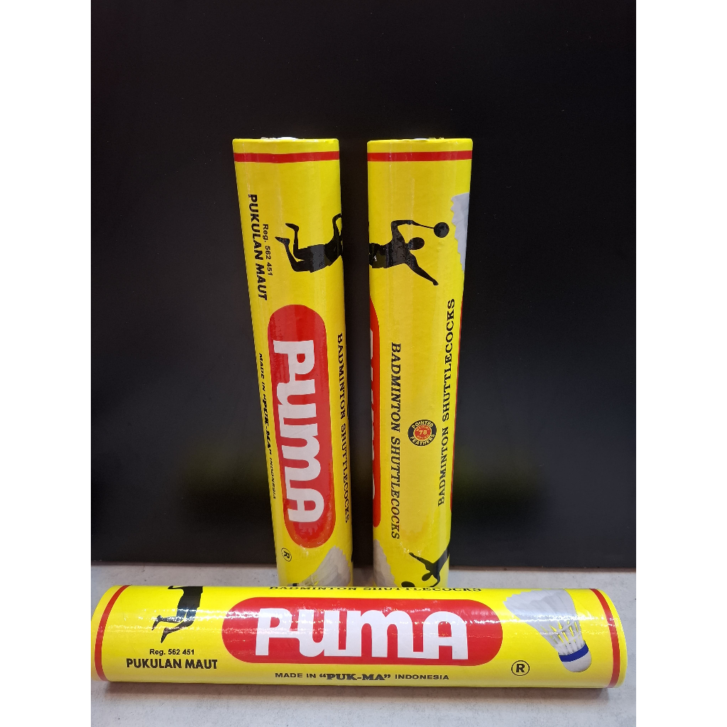 Shuttlecock Badminton / Kok Bulutangkis Puma Kuning Original