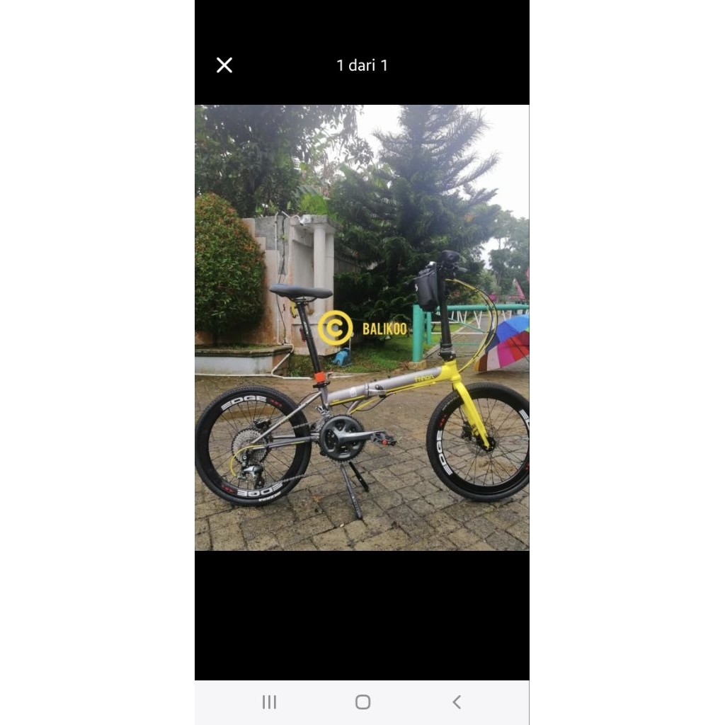 sepeda lipat fnhon storm