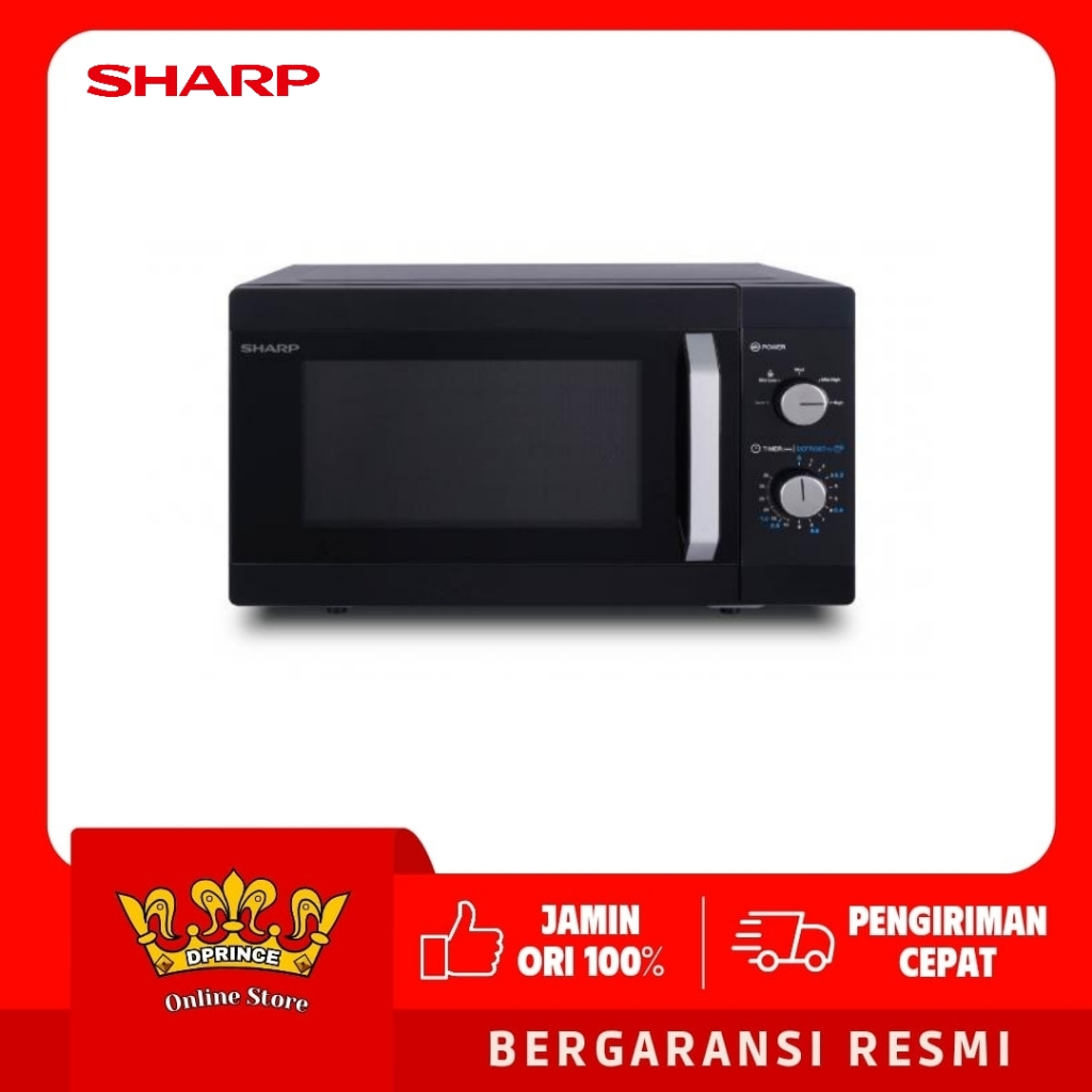 Microwave Oven Sharp R-223MA-BK 23 Liter Garansi Resmi Sharp / Microwave Oven