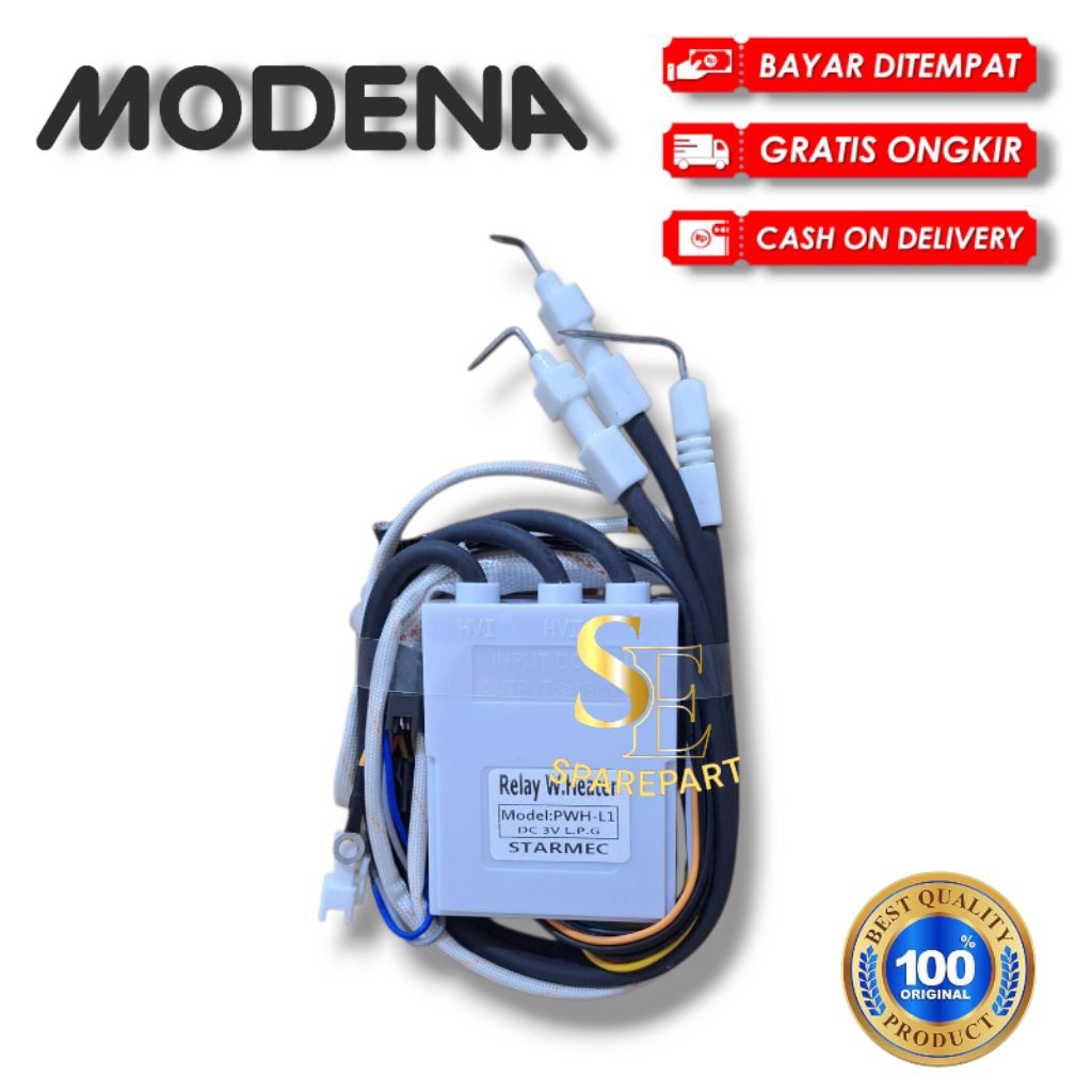 MODUL MODENA PEMANTIK PEMANAS AIR /PULSE IGNITION GAS LPG PEMANAS AIR WATER HEATER