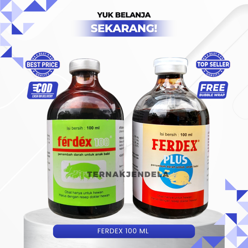 Ferdex 100ml - Penambah darah pada babi