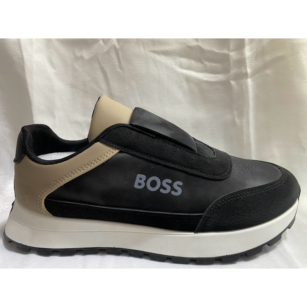 SEPATU SNEAKER CASUAL PRIA TANPA TALI