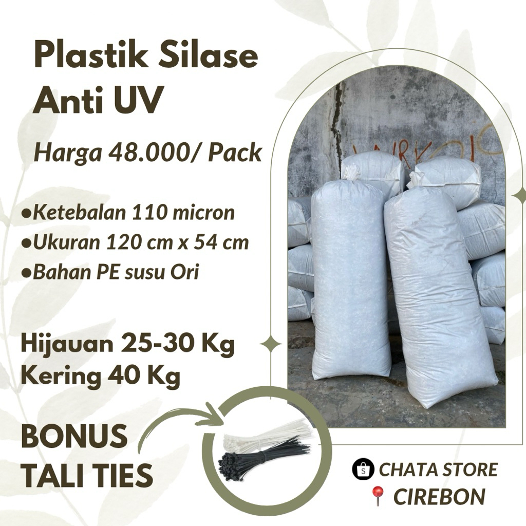 Plastik silase anti uv 110 micron