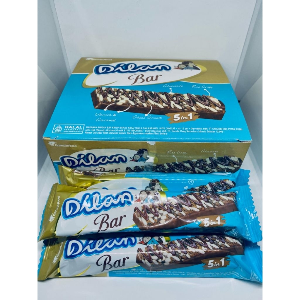 

Dilan Bar Chocolate 5in1 box isi 12pcs @18gr