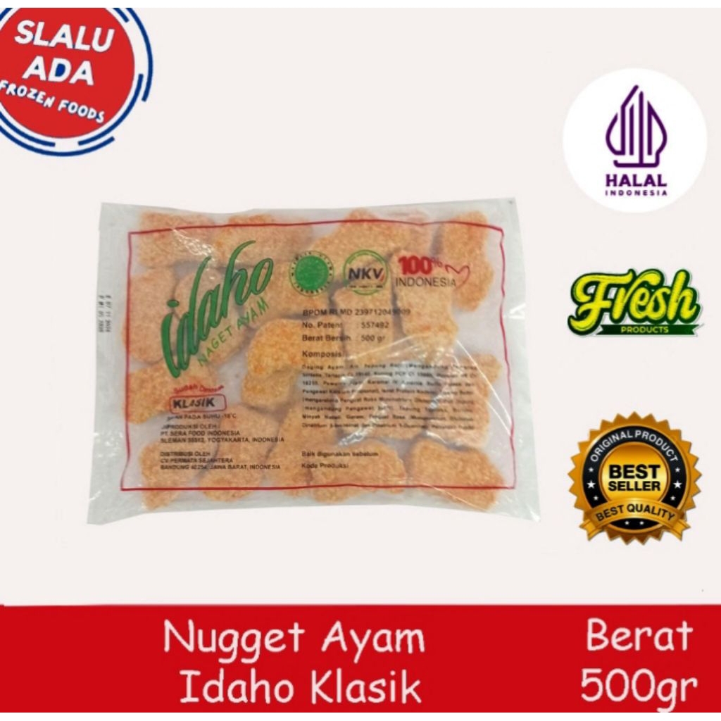 

nugget ayam idaho clasik 500gr [halal]