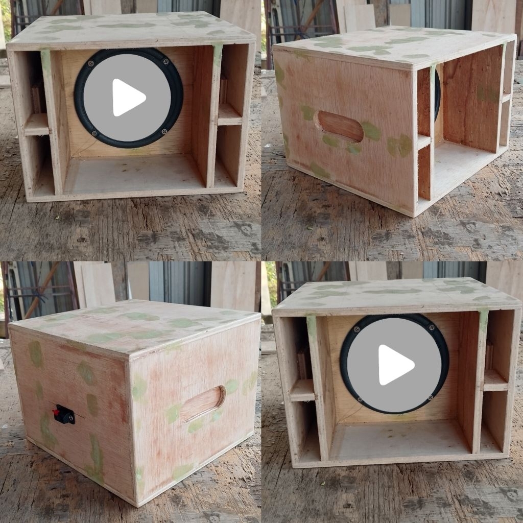 box spl 5 inch asesoris sambungan jepit