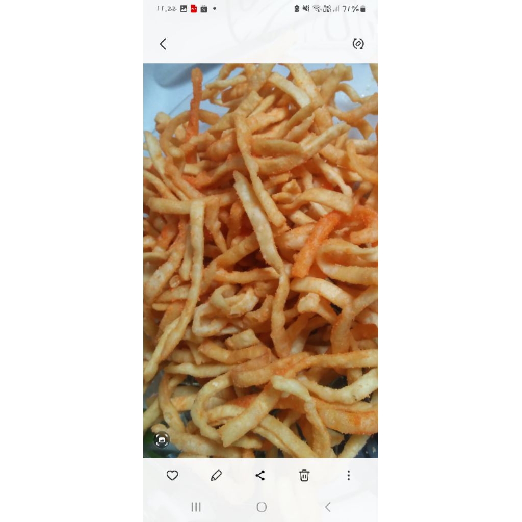 

kripik stik balado gurih 500gr