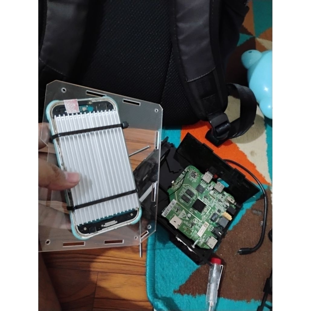 AIO All In One OpenWRT STB HG680P B860H + Modem + Access Point