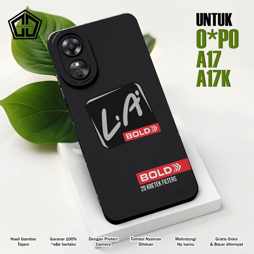 Casing OPPO A17 / A17K - ROKOK SOFTCASE PROCAMERA CASE HANDPHONE