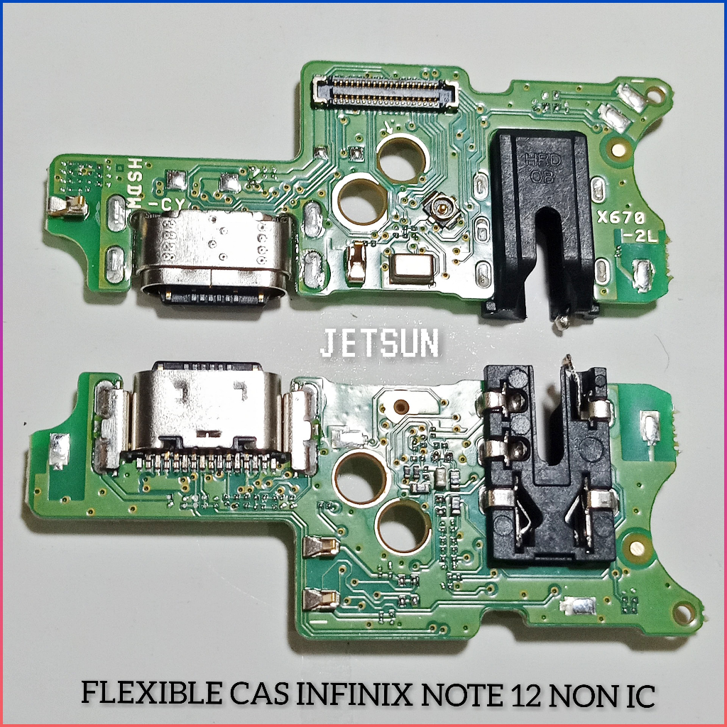 FLEXIBLE CAS INFINIX NOTE 12 NON IC