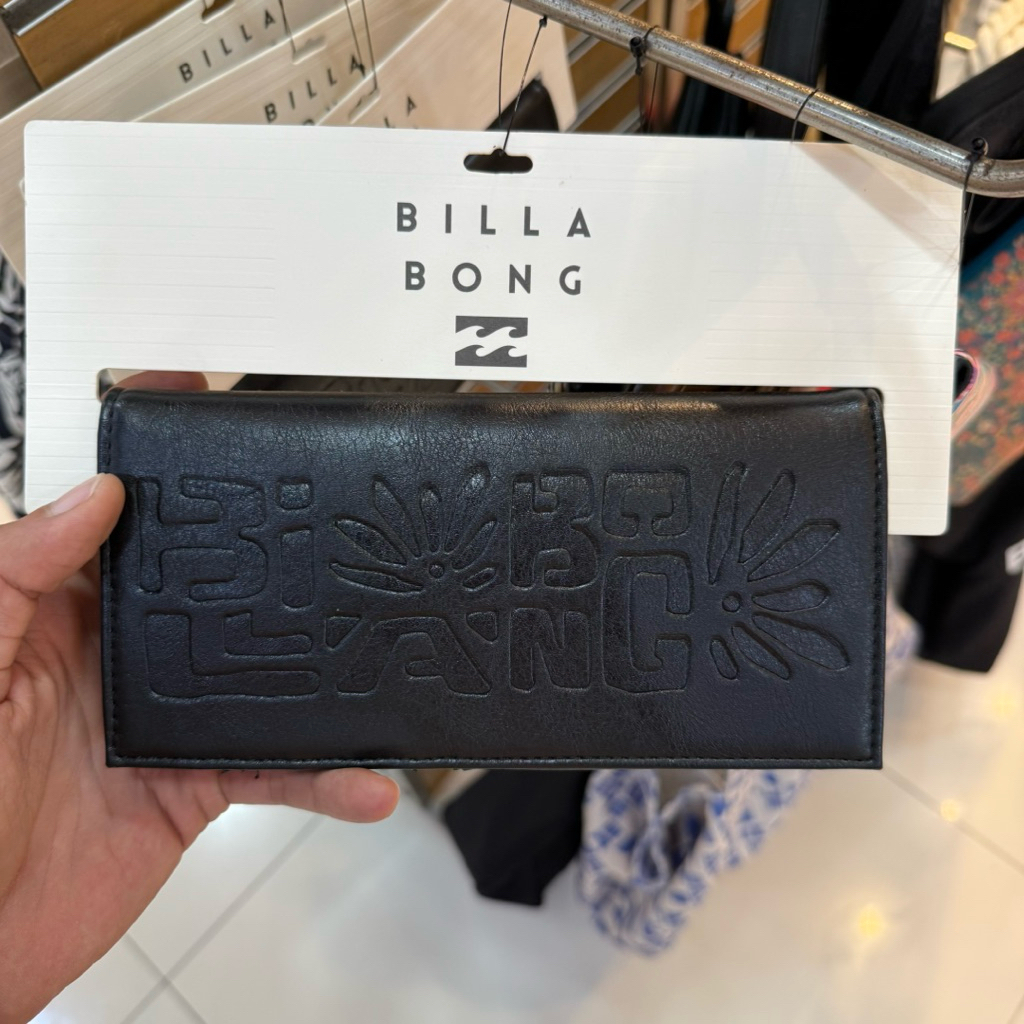 dompet wanita billabong original blak new wallet