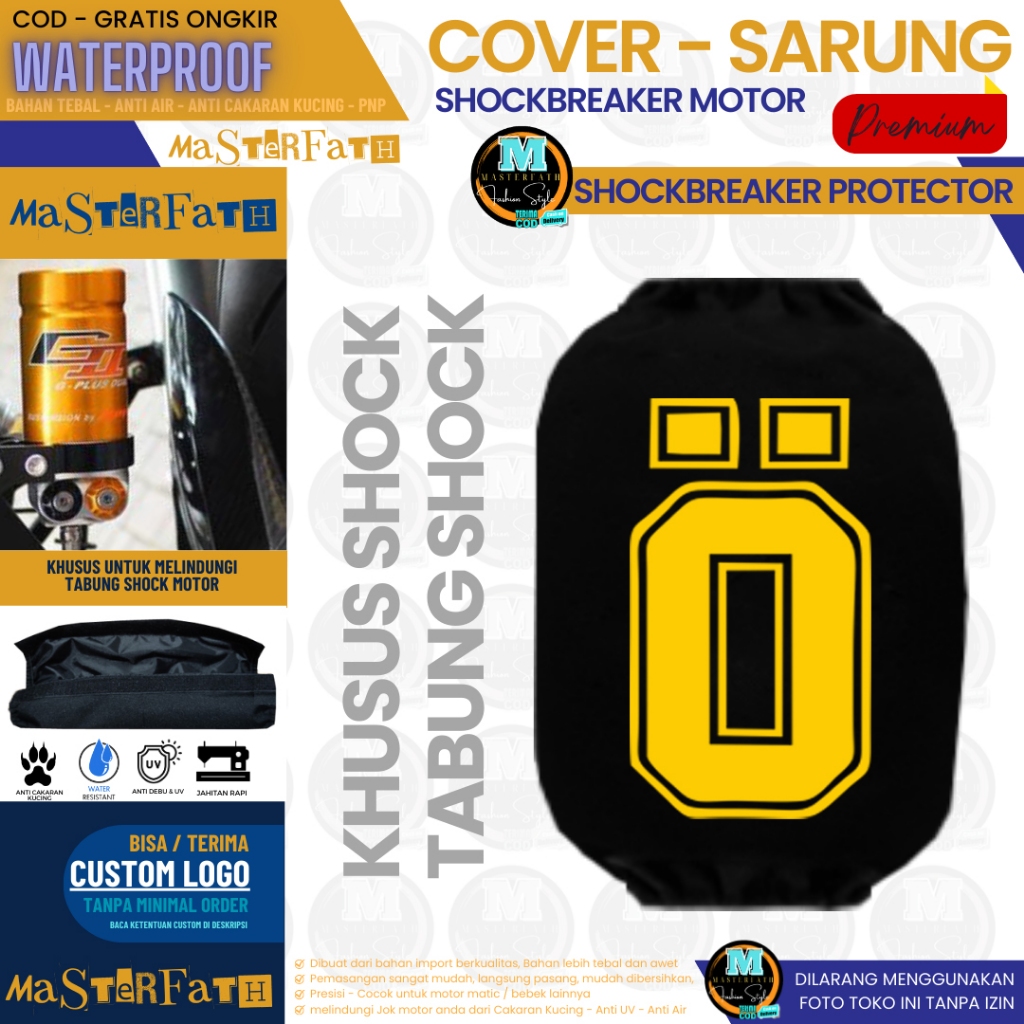 sarung shock tabung | sarung tabung shockbreaker official cover shock sarung shock khusus tabung sho