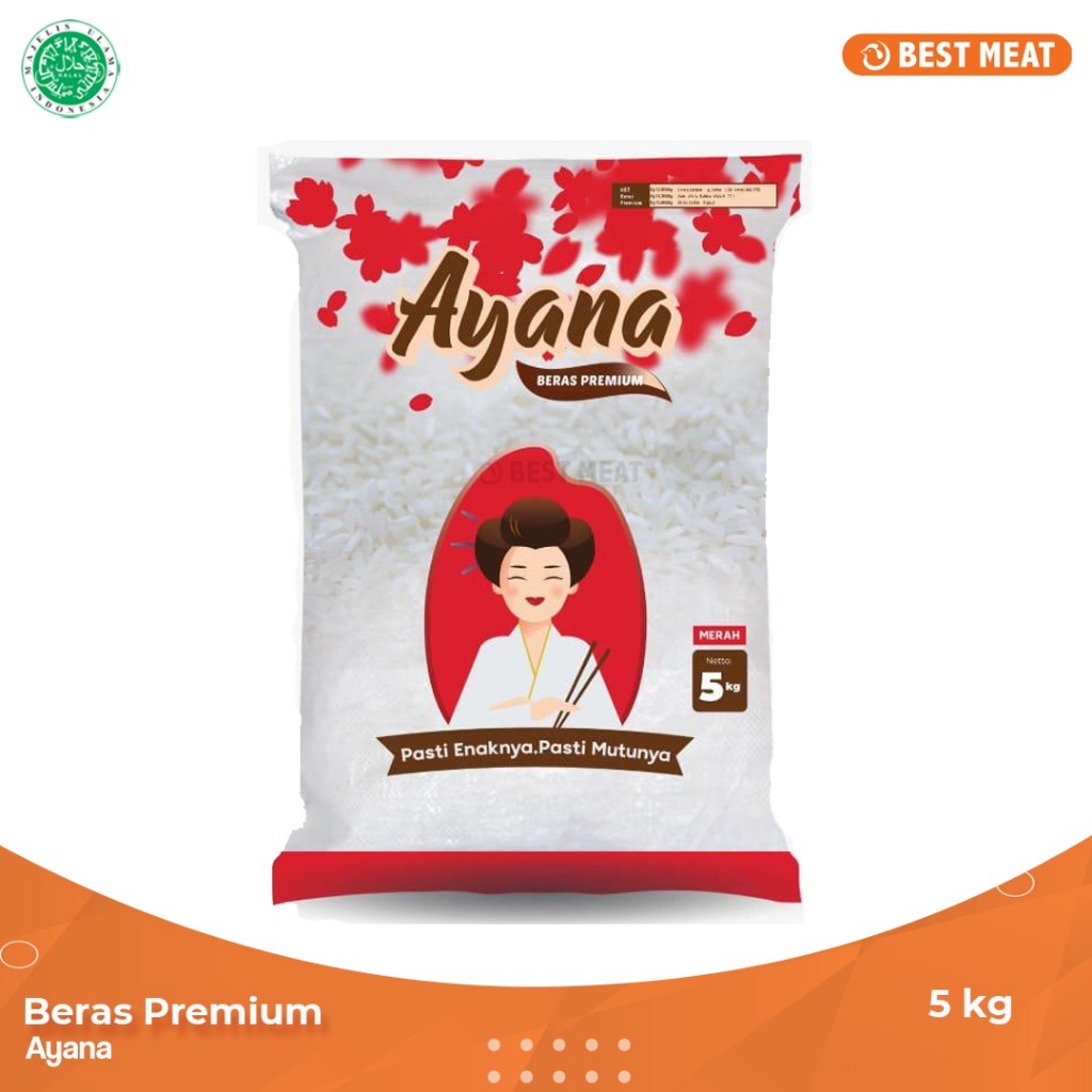 

Beras Ayana Red Beras Premium Ayana Merah 5kg