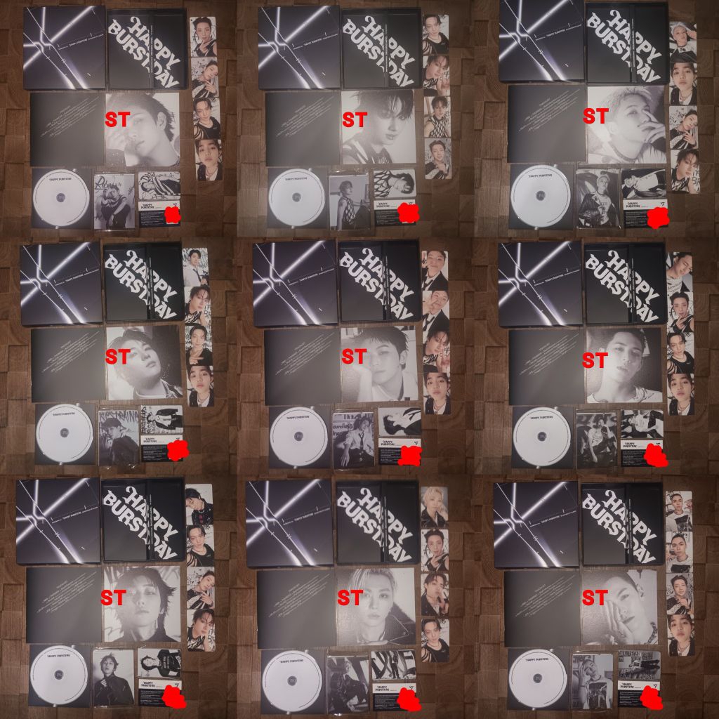 Album Seventeen Happy Burstday Daredevil Version Unsealed Pilih Member SCoups Jeonghan Joshua Jun Wo