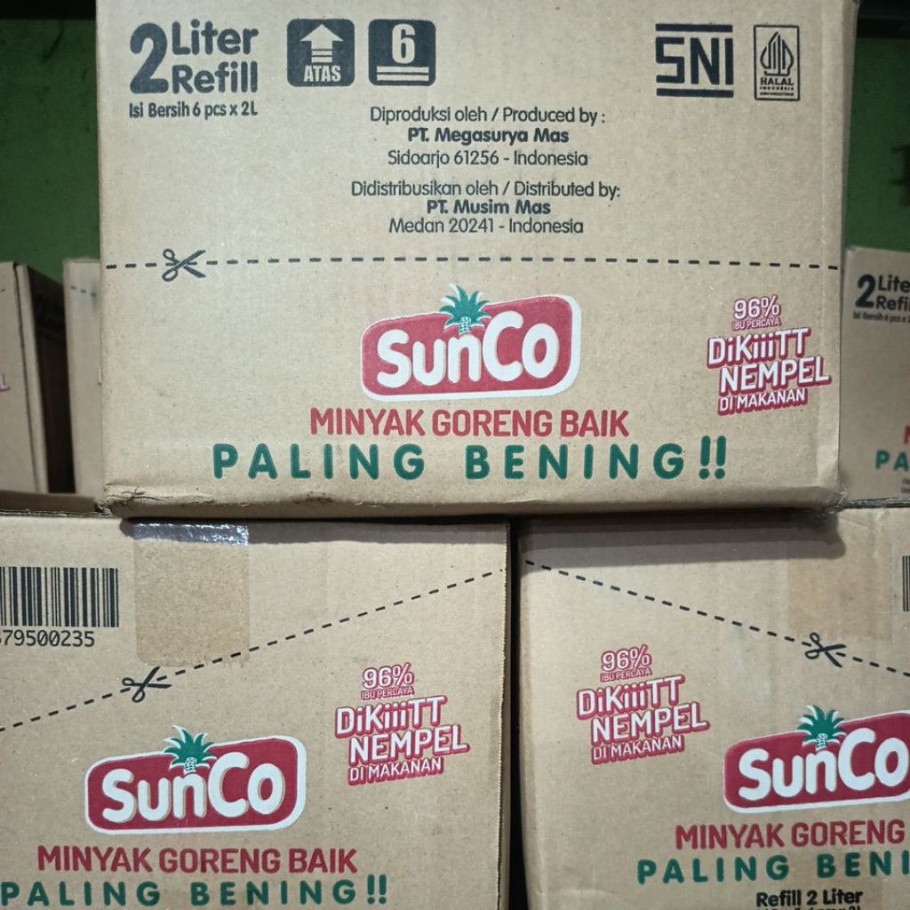 

minyak sunco refil 2 liter