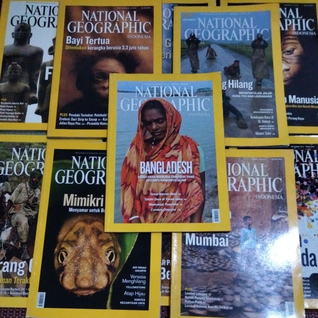 majalah national geographic Indonesia