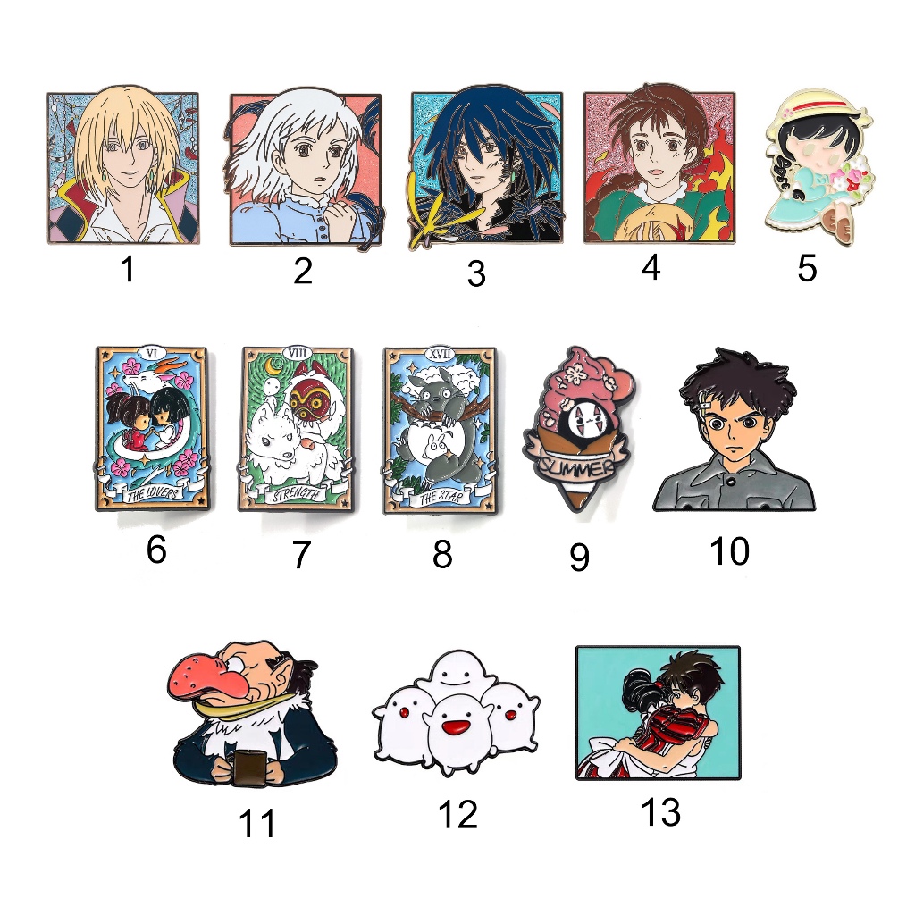 pin spirited away mononoke hime howl's moving castle