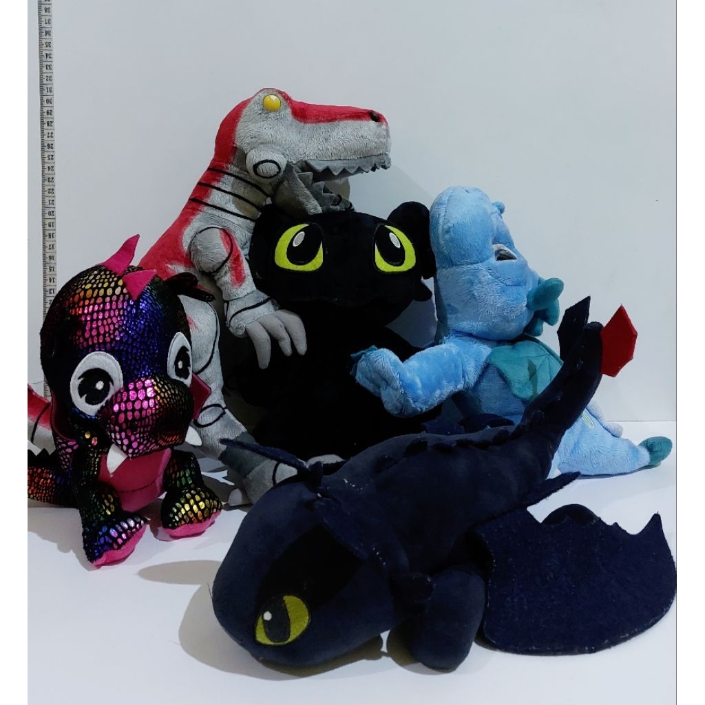 Koleksi Boneka Naga Night Furry Toothless How to Train your Dragon
