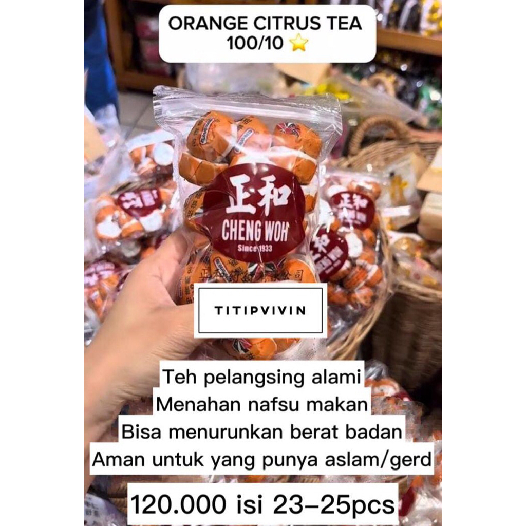 

Orange Citrus tea