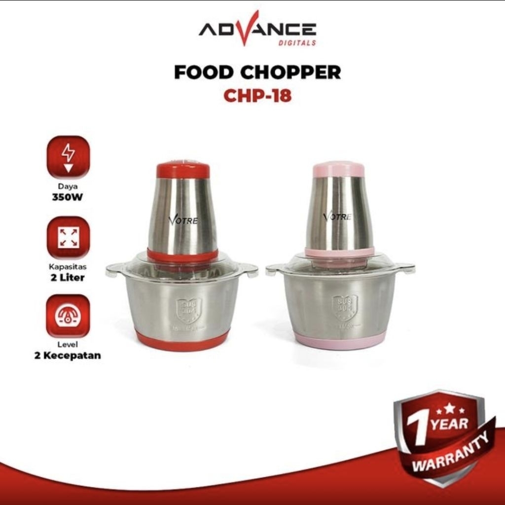 Mini Blender Chopper VOTRE by ADVANCE