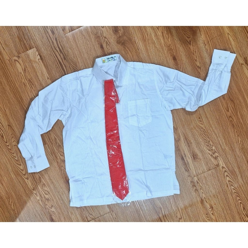 Kemeja Formal Putih Polos Original Jatah Paspampres/merek Wong Hang