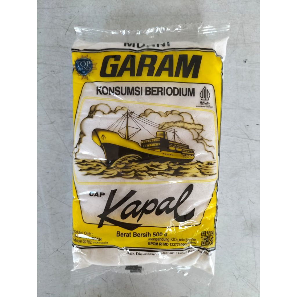 

Garam Cap Kapal 500 gram