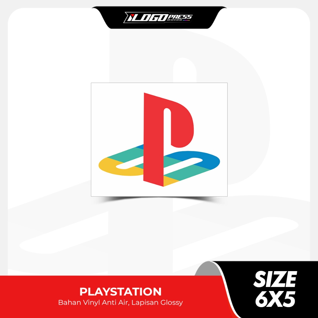 

PLAYSTATION - Sticker Game Esport Bahan Vinyl Premium Anti Air Glossy
